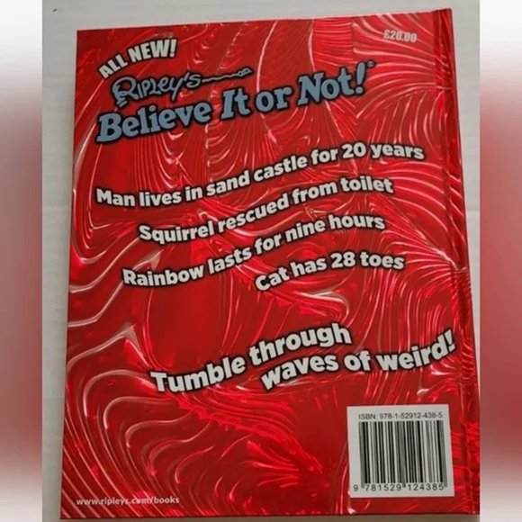 All True Ripley's Believe It or Not! All Weird! All True! 2020 Hardcover Book - Picture 2 of 3
